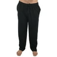 thumbnail image 1 of At the Buzzer Men's Pajama Pants / Sleepwear / PJs (Black Shorter Length, Small), 1 of 2