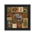 thumbnail image 1 of At the Cabin by  Ed Wargo Framed Print Wall Art Wood Multi-Color, 1 of 4