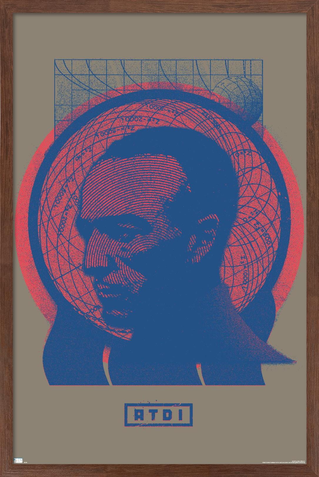 At the Drive-In - Head Wall Poster, 14.725" x 22.375", Framed