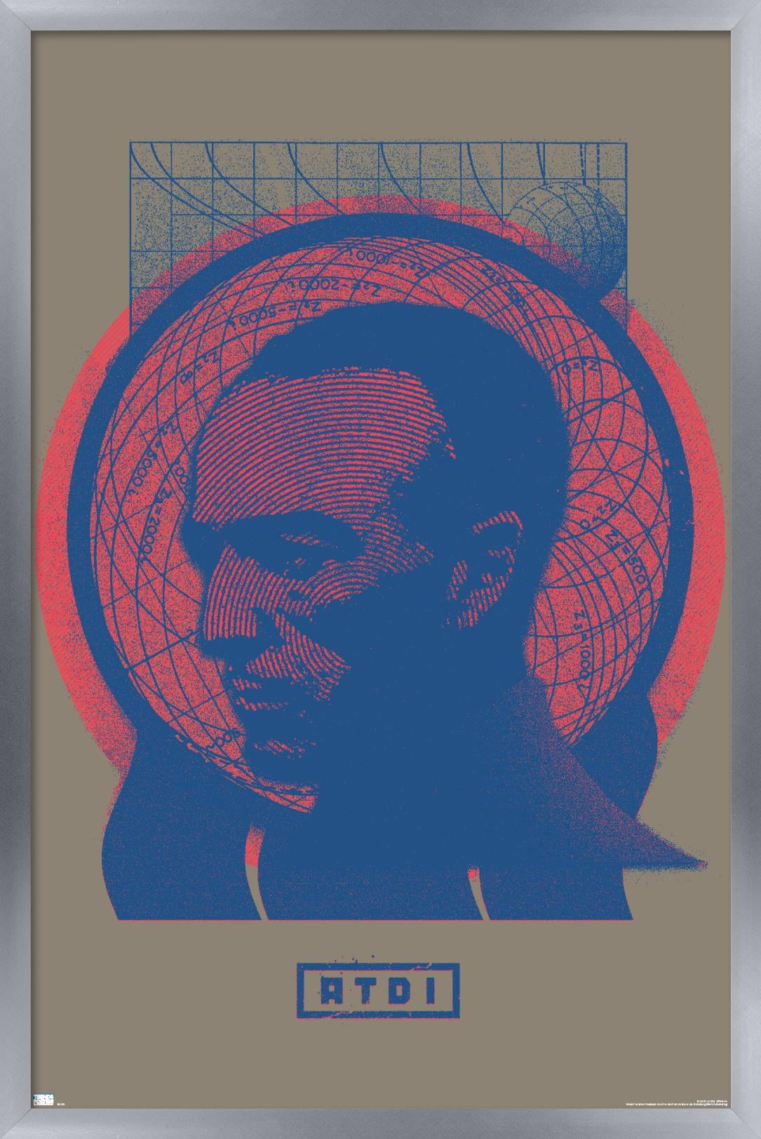 At the Drive-In - Head Wall Poster, 14.725" x 22.375", Framed