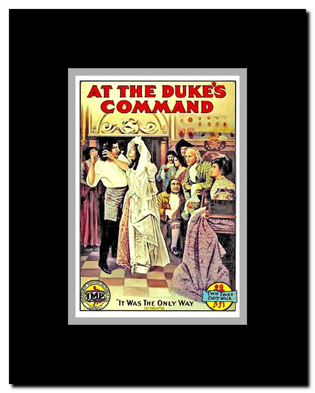 At the Duke's Command Framed Movie Poster