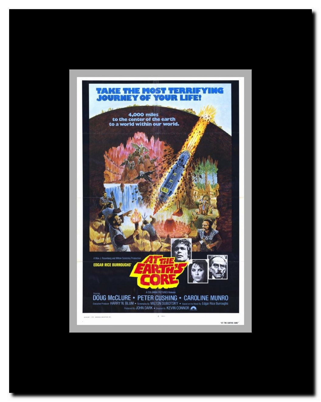 At the Earth's Core Framed Movie Poster