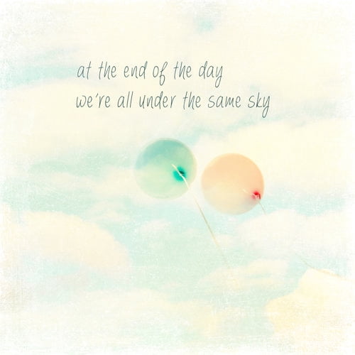 "At the End of the Day" Painting Print on Wrapped Canvas