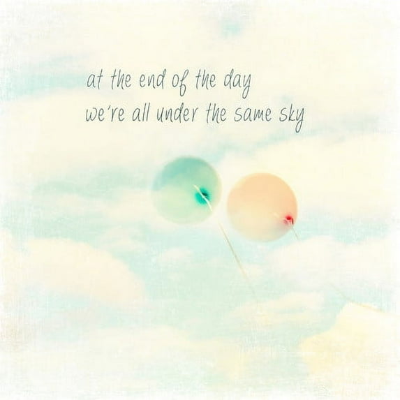 "At the End of the Day" Painting Print on Wrapped Canvas