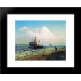 thumbnail image 1 of At the River. Windy Day 20x24 Framed Art Print by Fyodor Vasilyev, 1 of 2