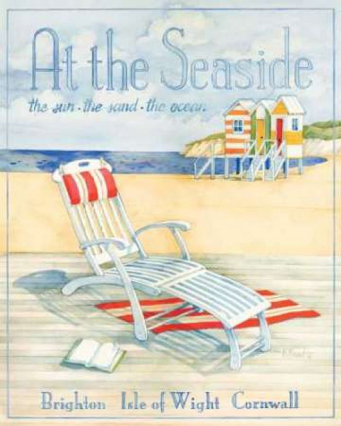 At the Seaside Canvas Art - Paul Brent (24 x 30)