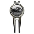 thumbnail image 1 of At the Track - Horse Racing Vintage Golf Divot Repair Tool, 1 of 1