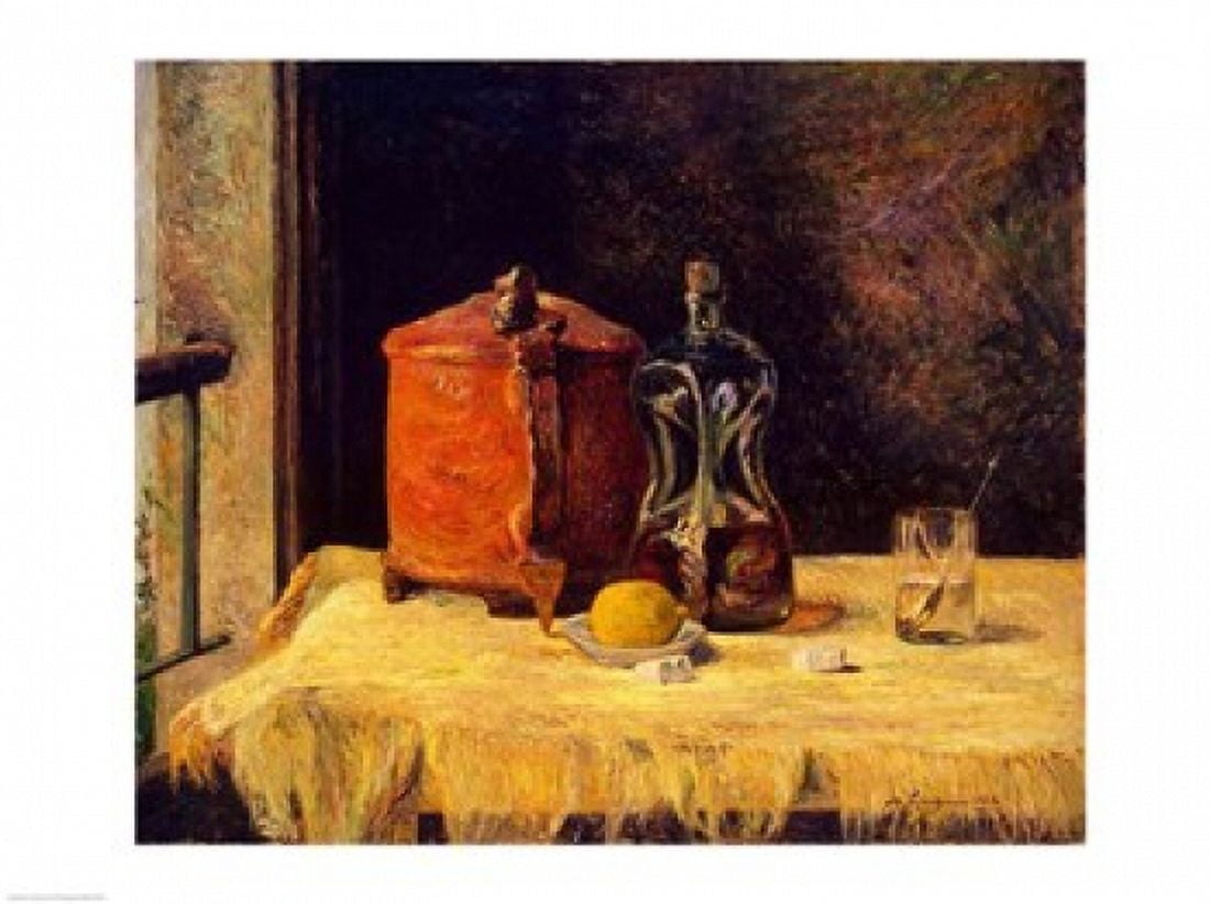 At the Window 1882 Canvas Art - Paul Gauguin (24 x 18)
