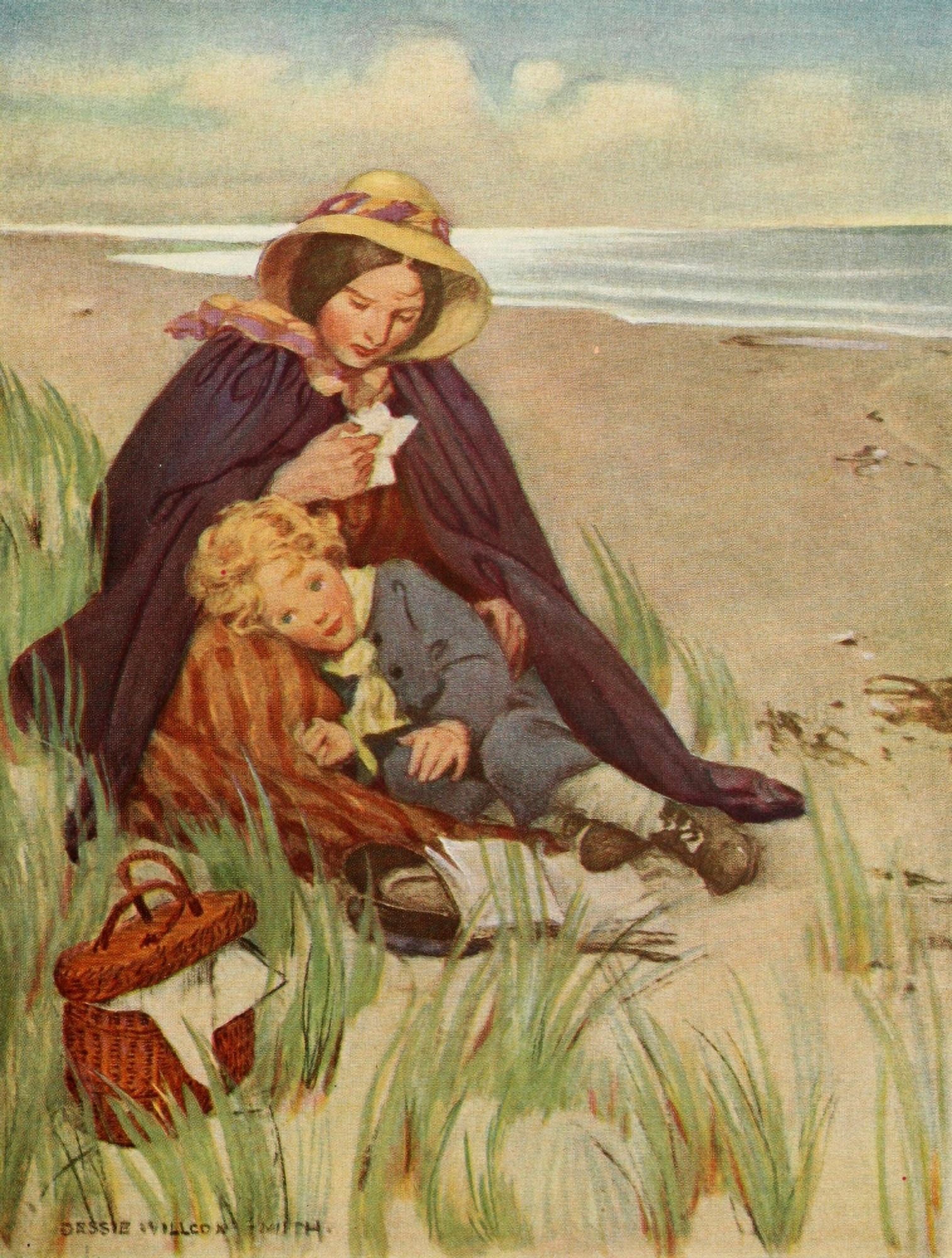 At the back of the North Wind 1919 Your fathers the best man in Canvas Art - Jessie Willcox Smith (24 x 36)