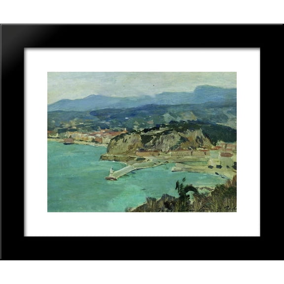 At the lake Como. Italy. 20x24 Framed Art Print by Isaac Levitan