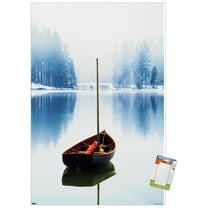 Ata Alishahi - A Boat Wall Poster, 14.725" x 22.375"