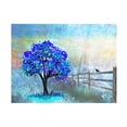 thumbnail image 1 of Ata Alishahi 'Blue Tree' Canvas Art, 1 of 3