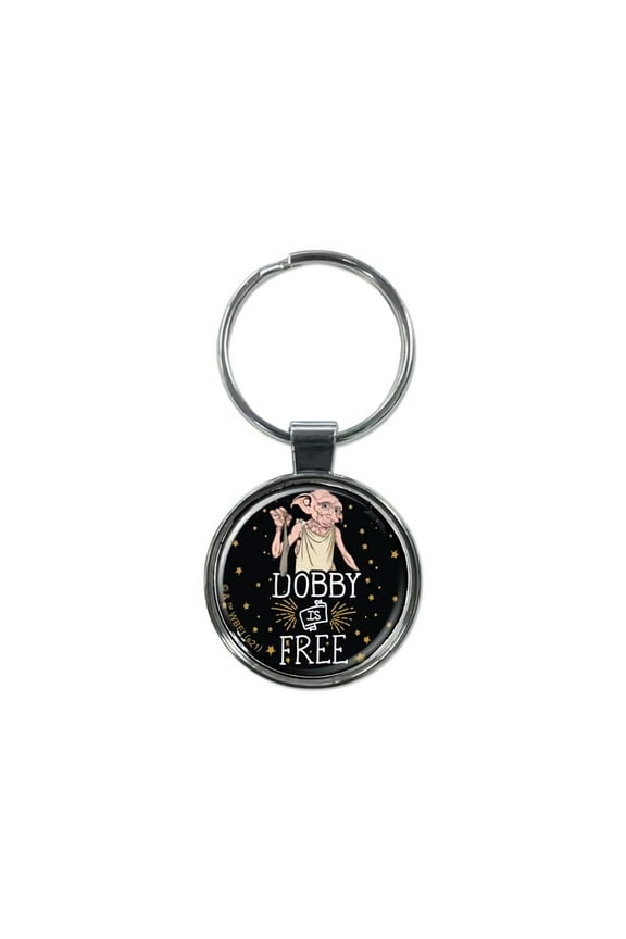 Harry Potter Dobby is a Free Elf Keychain