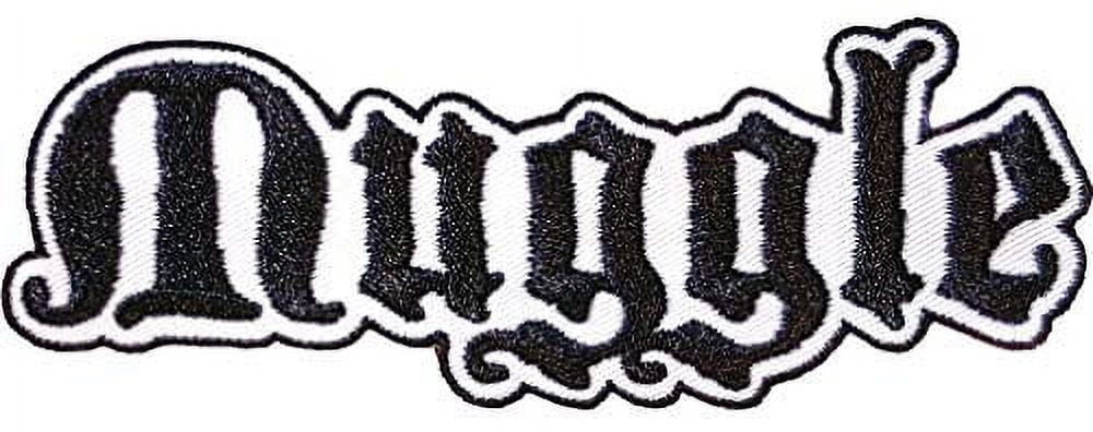 Ata-Boy Harry Potter Muggle 4.3" Full Color Embroidery Iron-On Patch