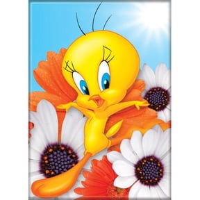 Ata-Boy Looney Tunes Tweety Bird 2.5" x 3.5" Magnet for Refrigerators and Lockers