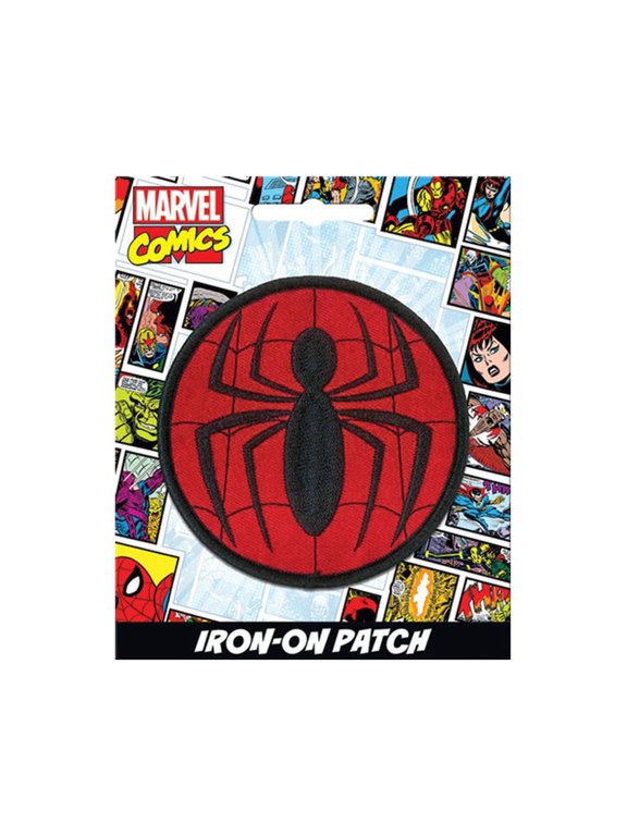 Ata-Boy Marvel Comics Spider-Man Logo 3 Full Color Iron-On Patch