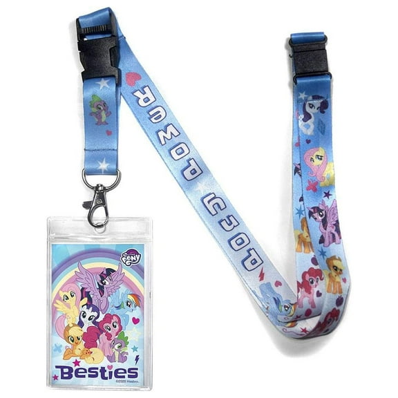 My Little Pony Lanyard with Breakaway Clip and ID Holder