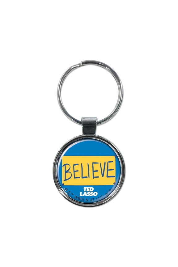 Ted Lasso Believe Keychain