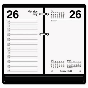 AT A GLANCE Flip A Week Desk Calendar Refills Walmart com