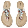 thumbnail image 1 of Ataiwee Women's Flat Slide Sandals - Comfortable Cute Summer Flops., 1 of 6