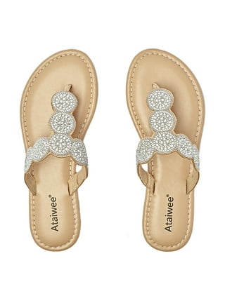 Walmart silver shop sandals