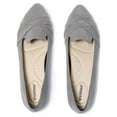 Ataiwee Women's Wide Width Flat Shoes, Casual Pointed Classy Soft