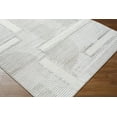 thumbnail image 1 of Atalie Contemporary Area Rug - Ivory, White, Light Gray - 5'3" x 7', 1 of 6