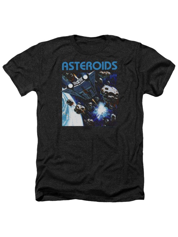 Atari - 2600 Asteroids - Heather Short Sleeve Shirt - Small