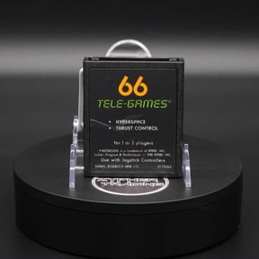 Restored Atari 2600 Asteroids Label Video Game