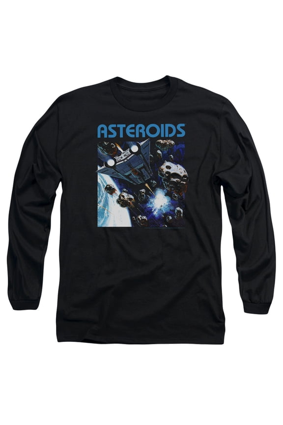 Atari - 2600 Asteroids - Long Sleeve Shirt - Small