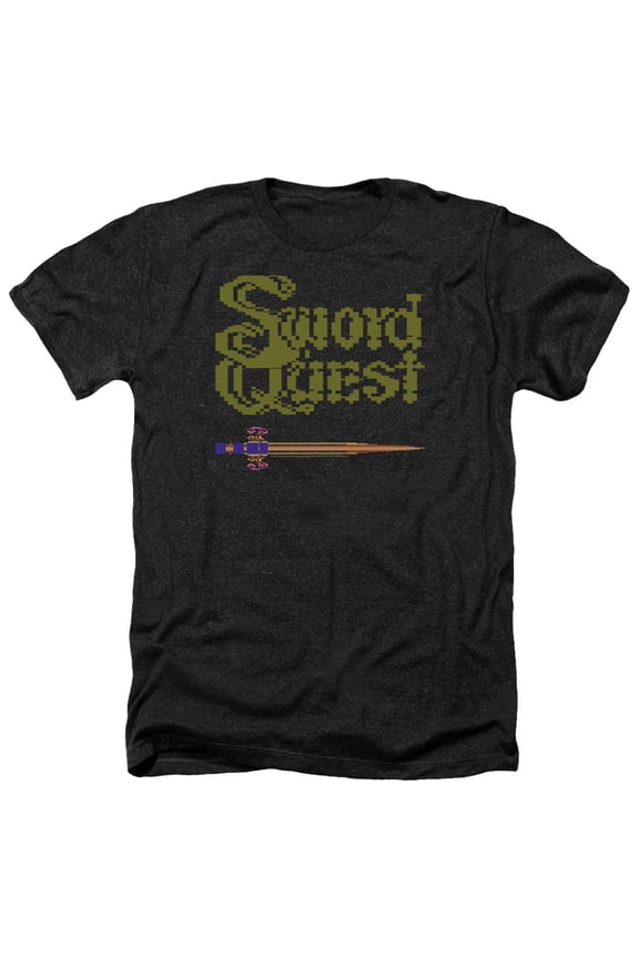 Atari - 8 Bit Sword - Heather Short Sleeve Shirt - Small