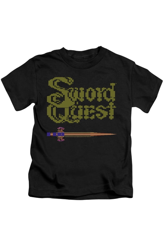 Atari - 8 Bit Sword - Juvenile Short Sleeve Shirt - 4