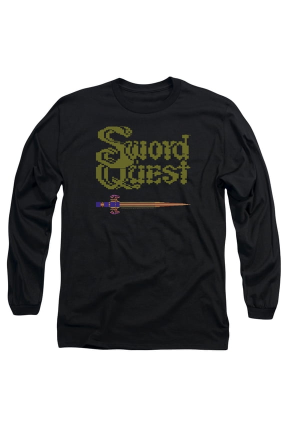 Atari - 8 Bit Sword - Long Sleeve Shirt - Large