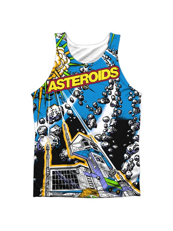 Atari - Asteroids All Over - Tank Top - Small