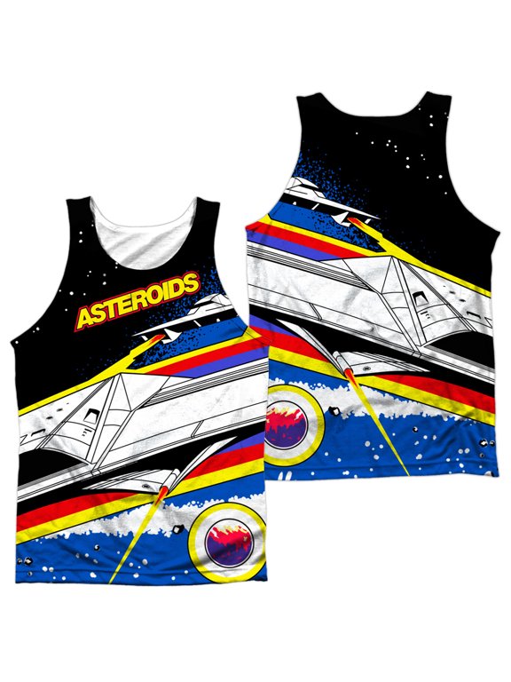 Atari - Asteroids Arcade (Front/Back Print) - Tank Top - Medium