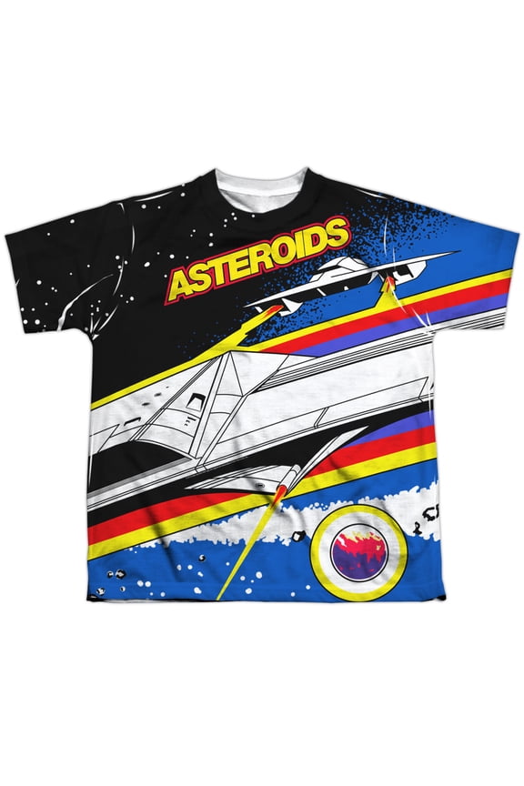 Atari - Asteroids Arcade - Youth Short Sleeve Shirt - X-Large