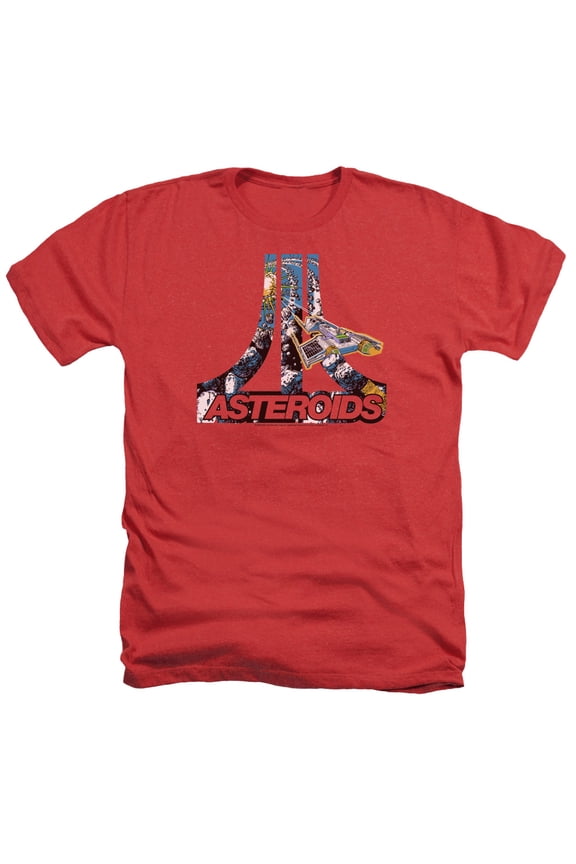 Atari - Asteroids Atari - Heather Short Sleeve Shirt - Small