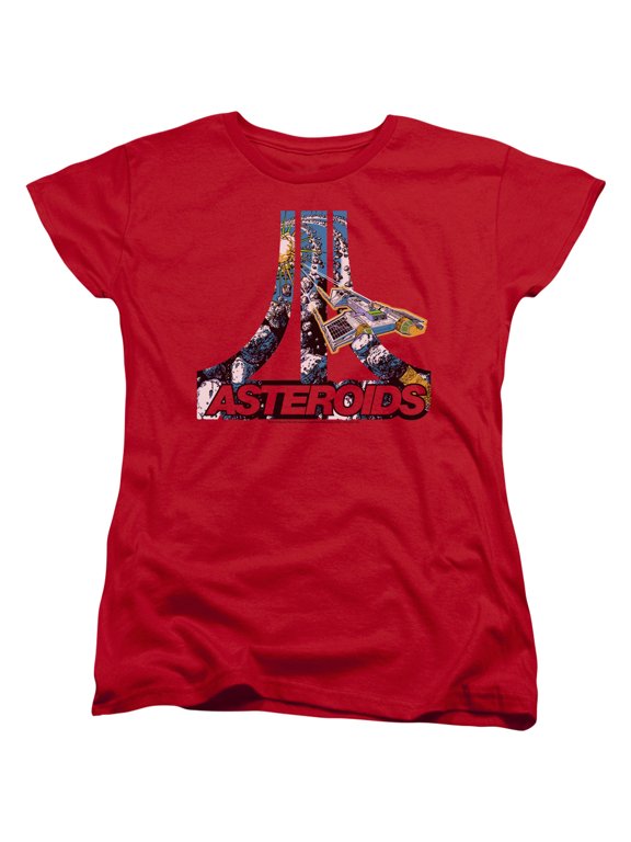 Atari - Asteroids Atari - Women's Short Sleeve Shirt - Large