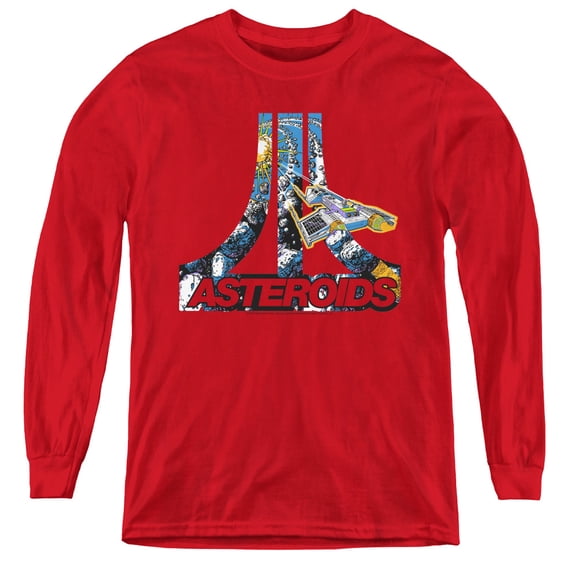 Atari - Asteroids Atari - Youth Long Sleeve Shirt - Medium