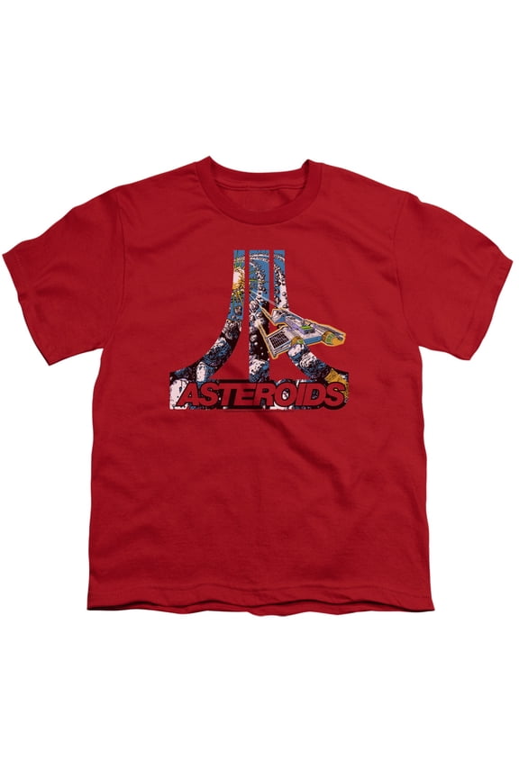 Atari - Asteroids Atari - Youth Short Sleeve Shirt - Small
