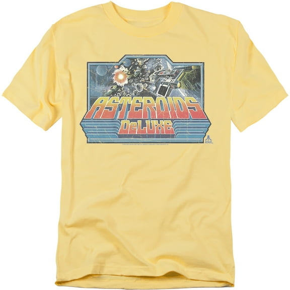 Atari T-Shirt Asteroids Deluxe Unisex Graphic Tee For Men & Women