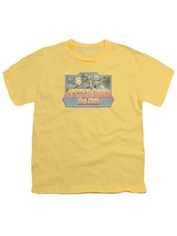 Atari Asteroids Deluxe S/S Youth 18/1 T-Shirt Banana