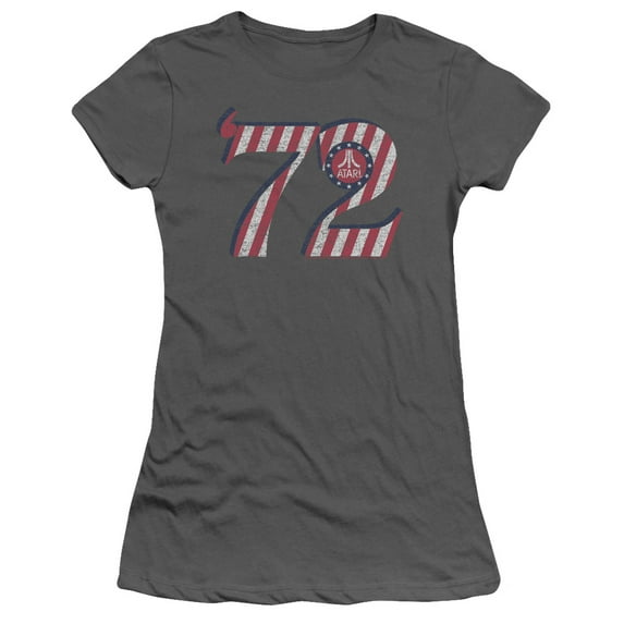 Atari Atari 72 S/S Junior Women's T-Shirt Sheer Charcoal