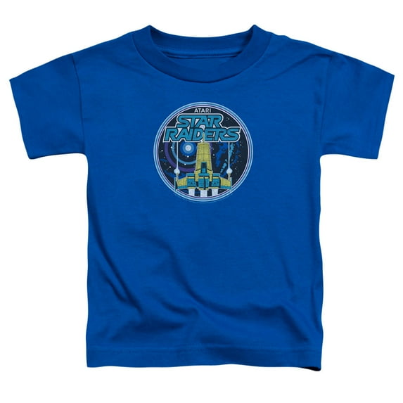 Atari Badge S/S Toddler T-Shirt Royal Blue