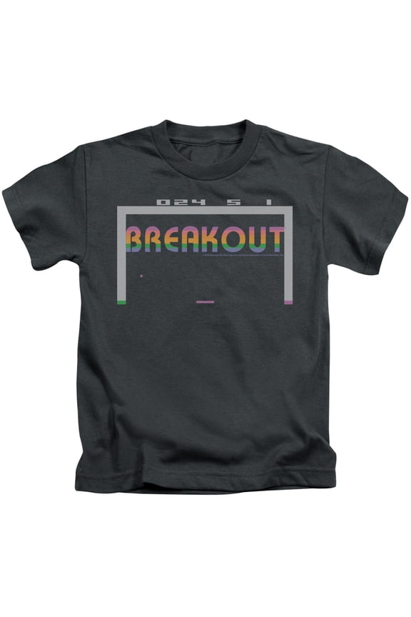 Atari - Breakout 2600 - Juvenile Short Sleeve Shirt - 4