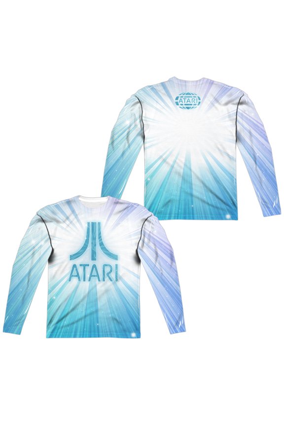 Atari - Burst Logo (Front/Back Print) - Regular Fit Long Sleeve Shirt - XXX-Large