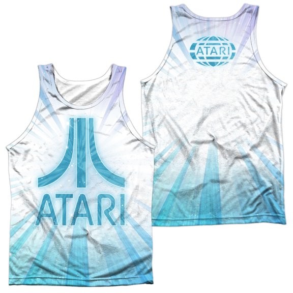 Atari - Burst Logo (Front/Back Print) - Tank Top - Medium