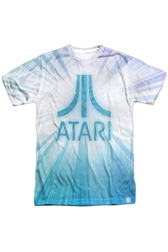 Atari Burst Logo Officially Licensed Sublimation Adult T Shirt