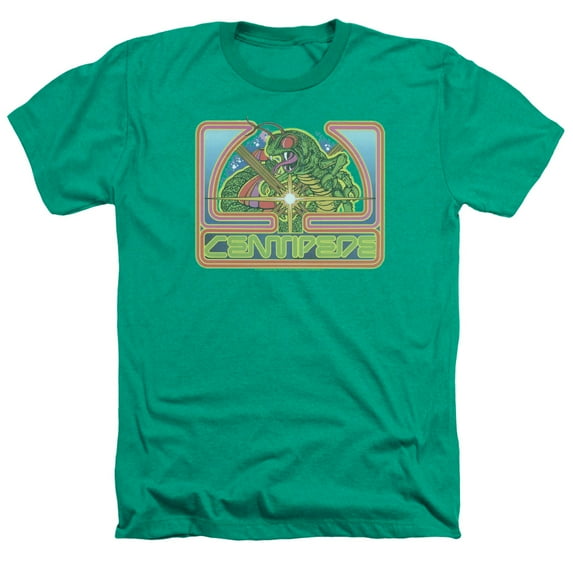 Atari - Centipede Green - Heather Short Sleeve Shirt - X-Large