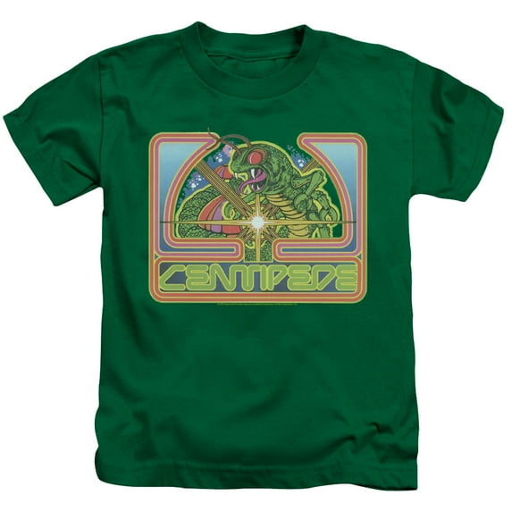 Atari - Centipede Green - Juvenile Short Sleeve Shirt - 4